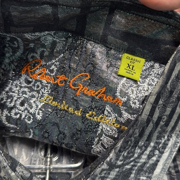 Robert Graham Limited Edition The Real Millan Long Sle Button Down Size XL - Picture 3 of 12